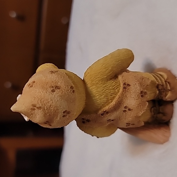 CHERISHED TEDDIES - HUNTER "Me Cavebear, You Friend" 1998 ENESCO Bear Figurine - Picture 3 of 5